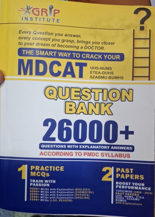 GRIPMDCAT 25000+ MCQSQUESTIONBANK