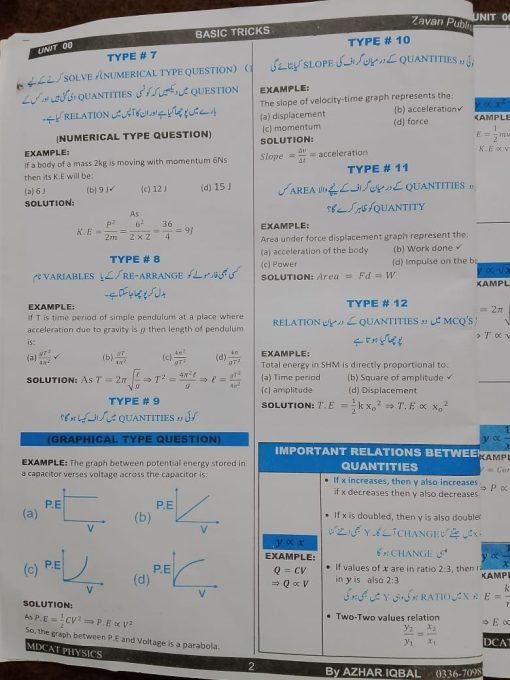 MDCAT PHYSICS PREPARATION & PRACTICE BOOK By AZHAR IQBAL - Image 5