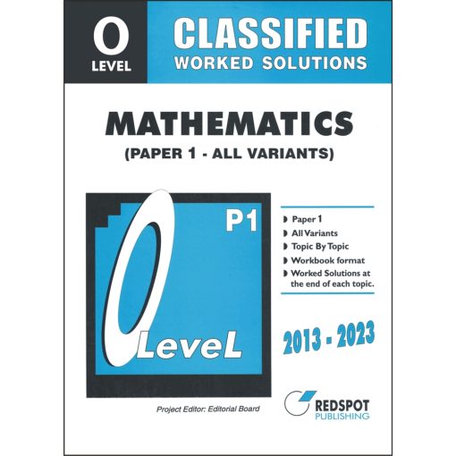 O Level Classified Mathematics P1 (All Variants)