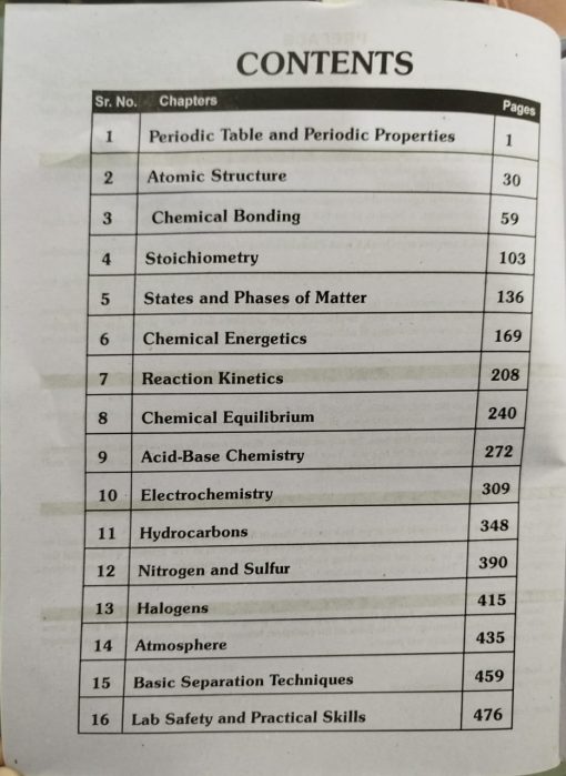 Collage series chemistry 11th class Panjab board - Image 2