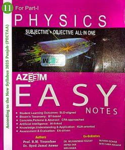 physics class 11 by azeem easy notes