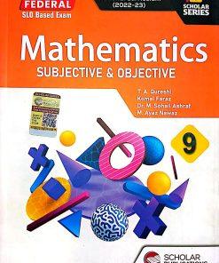FEDERAL 9TH MATHEMATICS (SUBJECTIVE & OBJECTIVE)