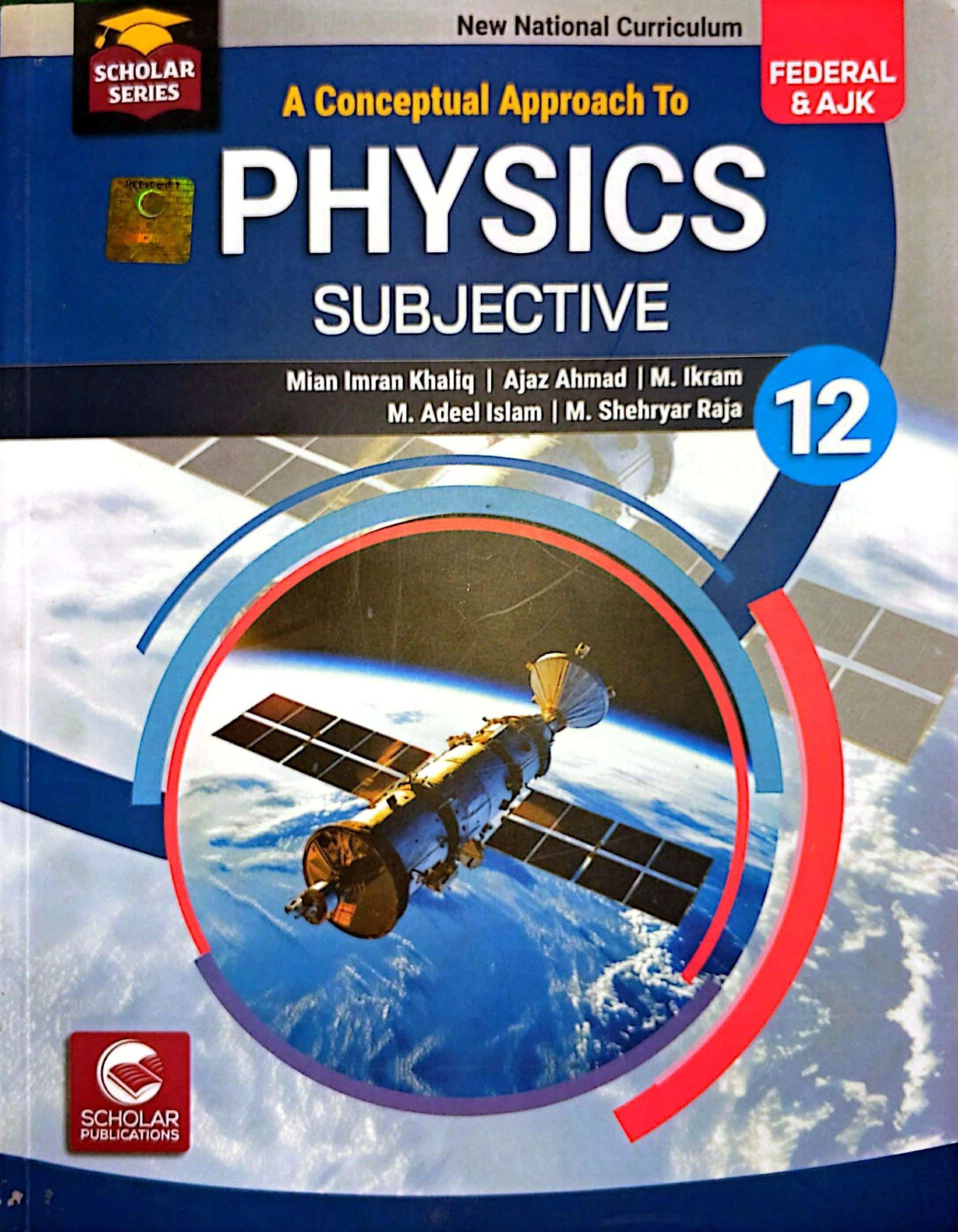 FEDERAL PHYSICS 12 SUBJECTIVE