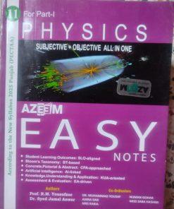 physics part-1 by azeem easy notes