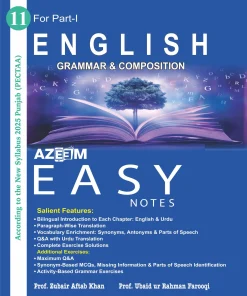 Easy Notes English Grammar & Composition for Class 11 Part 1
